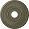 Ekena Millwork Melonie Ceiling Medallion (Fits Canopies up to 6 3/8"), 16"OD x 3 5/8"ID x 3/4"P, Spartan Stone CM16MLSSF - alternate 1